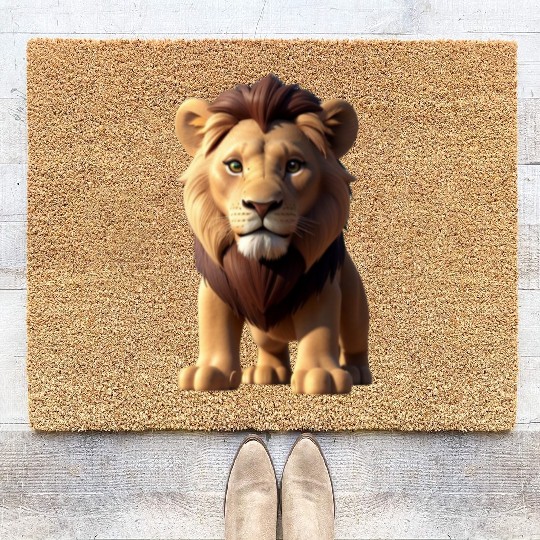 LION GOD Coir Doormats