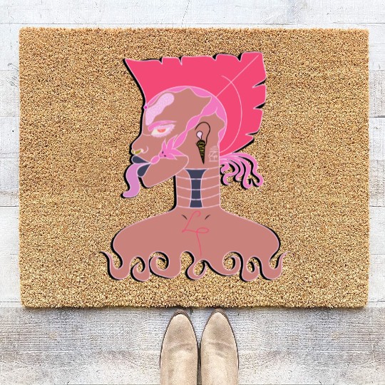 Punk Medusa Coir Doormats