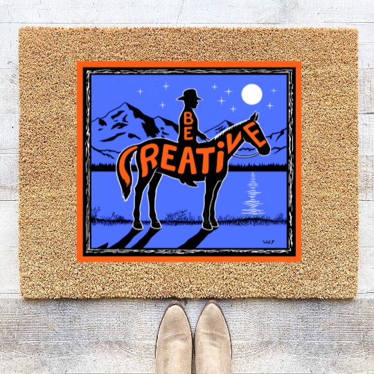 Be Creative Coir Doormats