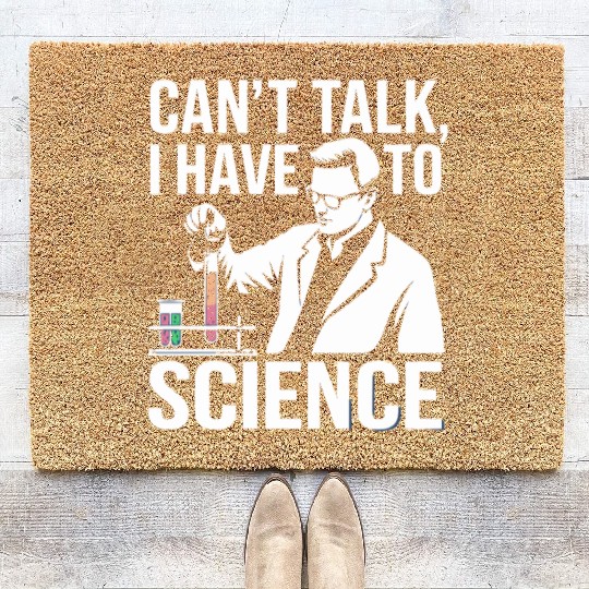 Science Laborant Laboratory Technicus Art Coir Doormats