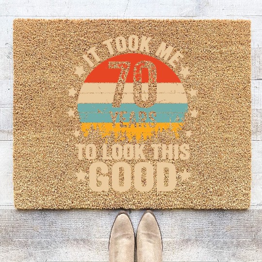 Jackson Hole Wyoming Mountain Design Coir Doormats