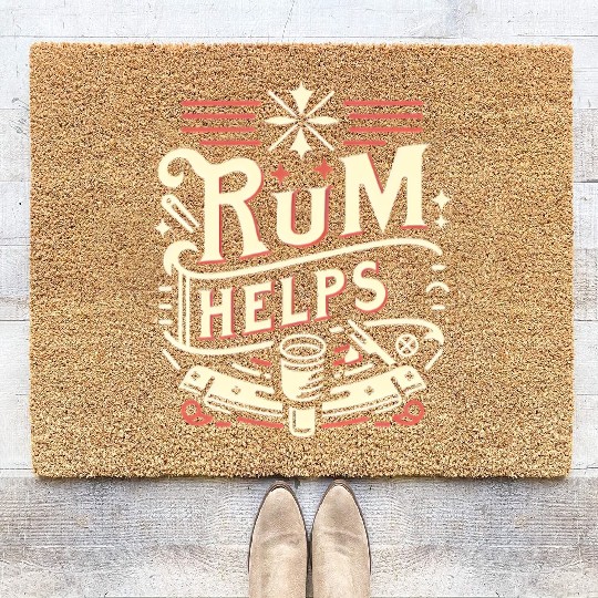 Rum Helps 11 Coir Doormats