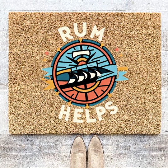 Rum Helps 6 Coir Doormats