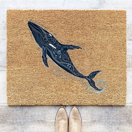 Blue Whale Coir Doormats