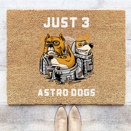 Just 3 Astro Dogs Best Selling Coir Doormats