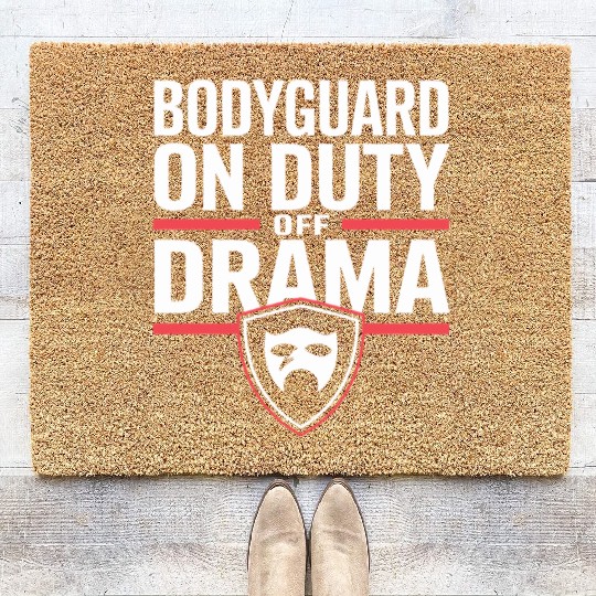 Private Security Professional Bodyguard VIP Coir Doormats