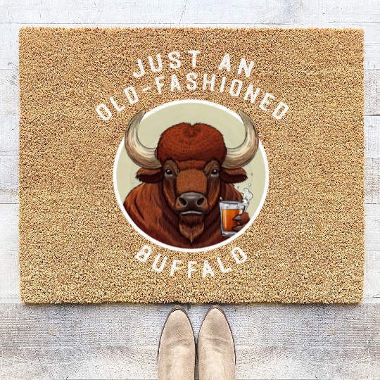 Bourbon Trail Map Kentucky Whiskey Drinking Retroh Coir Doormats