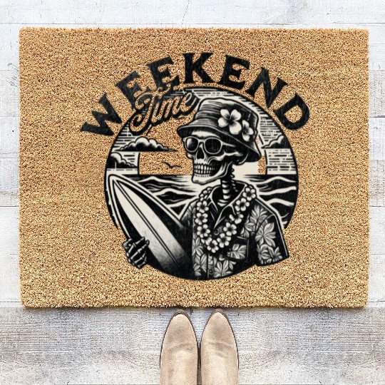 Weekend time/summer time Coir Doormats