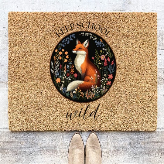 Keep School Wild Coir Doormats