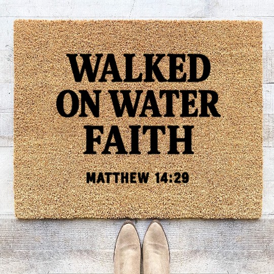 Walk on Water black Coir Doormats