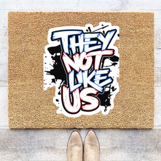 They Not Like Us Coir Doormats