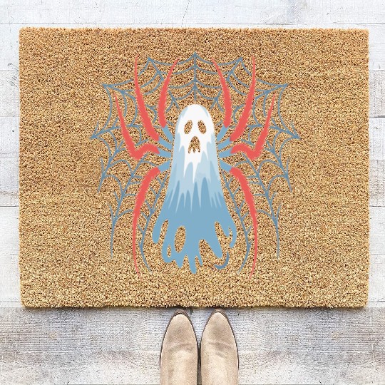 Ghost Spider Scream Coir Doormats