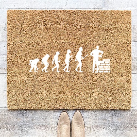Bricklayer Evolution of Master Builder Coir Doormats