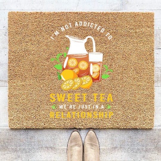 Morning Drink Sweet Tea Coir Doormats