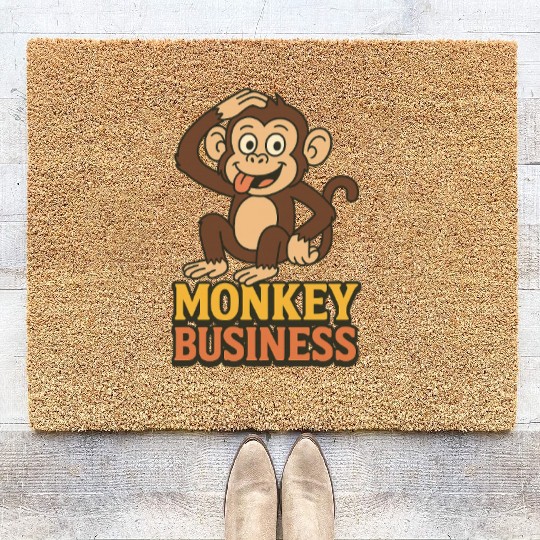 Monkey business Coir Doormats