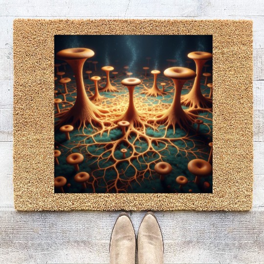 Fungi Forest Dream Coir Doormats