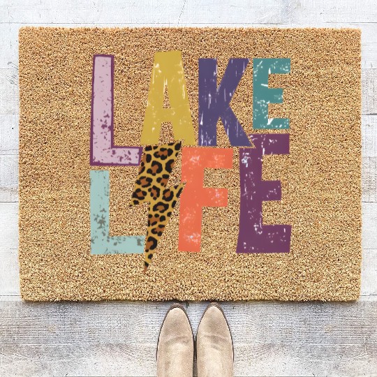 Lake Life bolt Coir Doormats