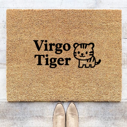 Virgo Tiger Coir Doormats
