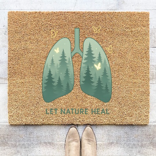 Let Nature Heal – Mental Health Meets Environment Coir Doormats