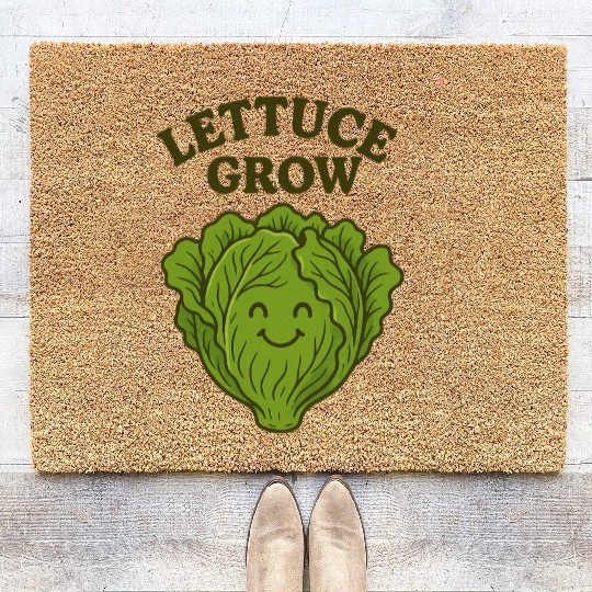 Vegetable Gardening Lettuce Coir Doormats