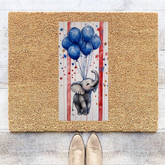 Stars, Stripes & Sweet Dreams Coir Doormats