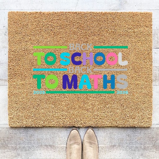back to school Coir Doormats
