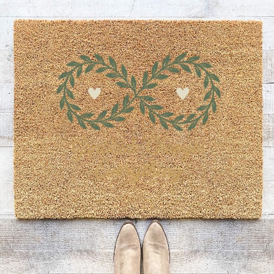 Gratitude Mindfulness Positive Affirmation Daily Coir Doormats