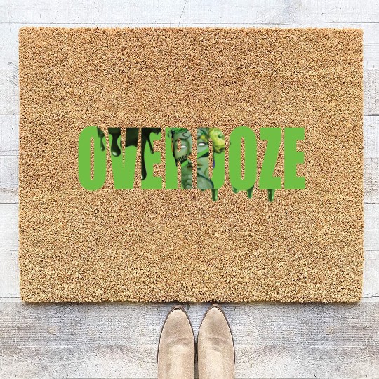 Overdose Thriller Art Print Coir Doormats