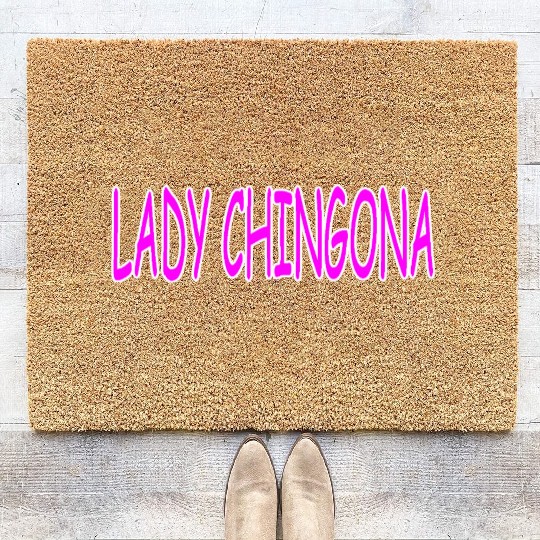 LADY CHINGONA Coir Doormats