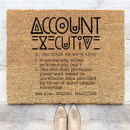 Celestial Night Sky Mandala Design Coir Doormats