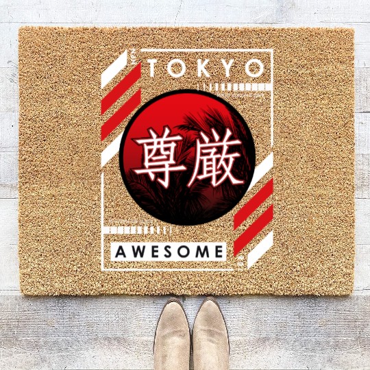 Tokyo Sunset Awesome Coir Doormats