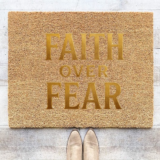 Fearless Faith Coir Doormats