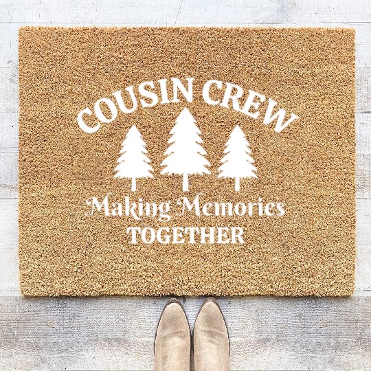 Cousin Crew Making Memories Coir Doormats