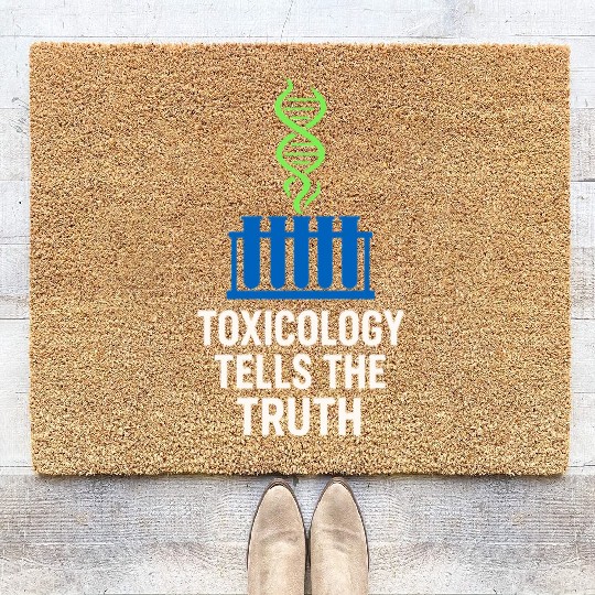 Forensic Chemist Crime Lab Toxicology Science Coir Doormats