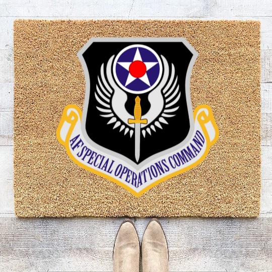 Air Force Special Operations Command Coir Doormats