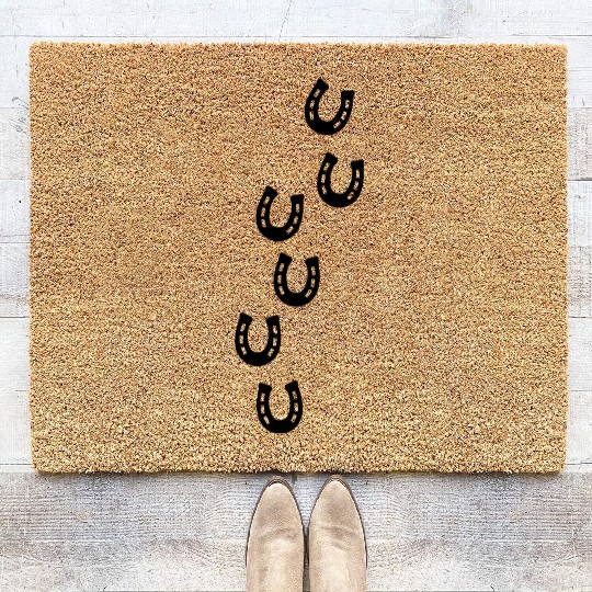 Horseshoe Track Coir Doormats
