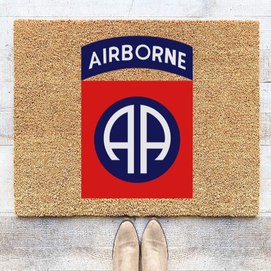 82nd Airborne Coir Doormats