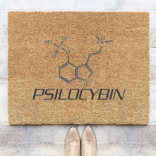 Psilocybin Grey Coir Doormats