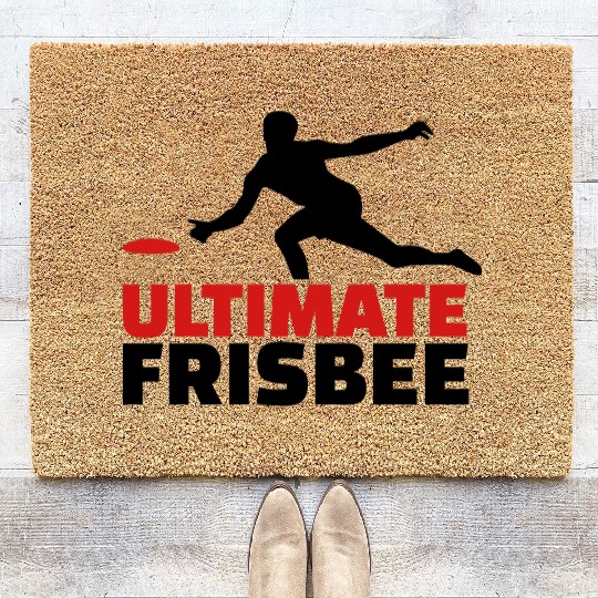 Ultimate Frisbee Coir Doormats