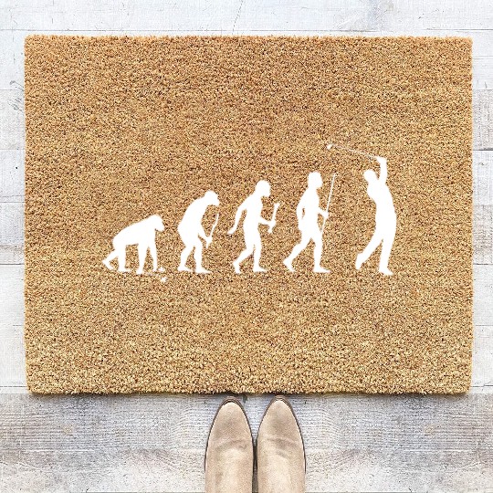 Evolution Man Golf Coir Doormats