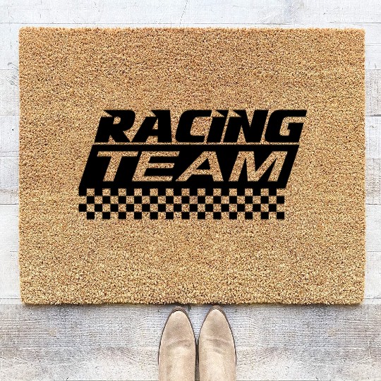 racing team Coir Doormats