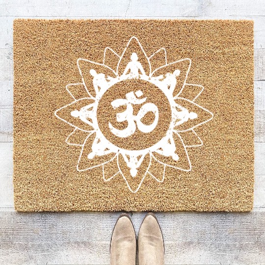 Yoga OM Coir Doormats