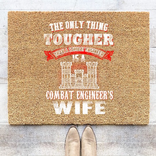 combat engineer, us army combat engineer, army com Coir Doormats