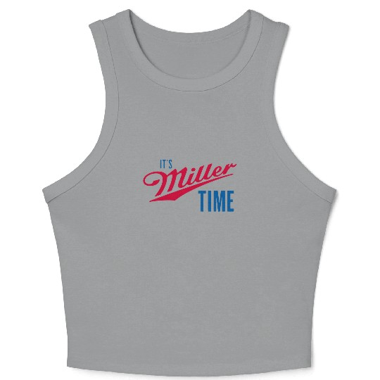 It's Miller Time Crop Tank Top
