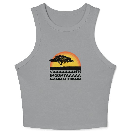 Lion King Crop Tank Top