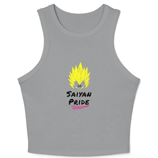 Saiyan Pride Dragonballz Crop Tank Top