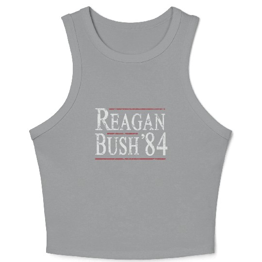 Reagan Bush 84 Crop Tank Top