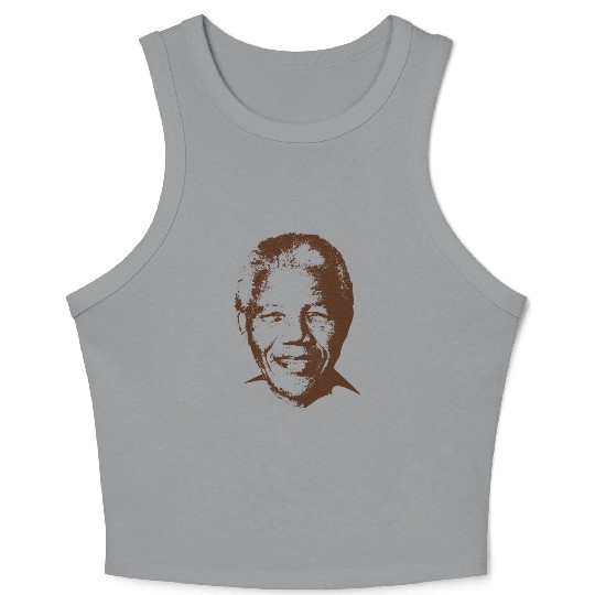 Nelson Mandela Crop Tank Top