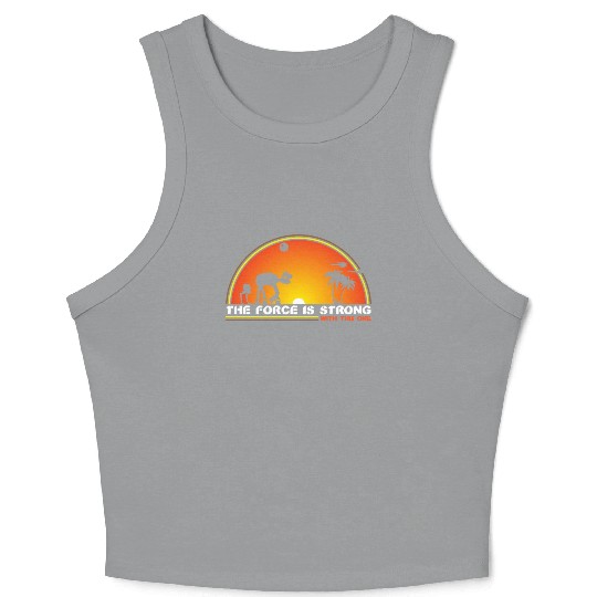 Star Wars Sunset Crop Tank Top
