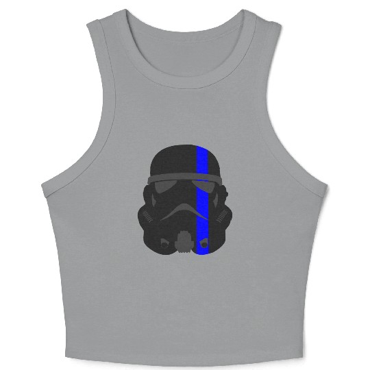 Thin Blue Line - Storm Trooper Crop Tank Top
